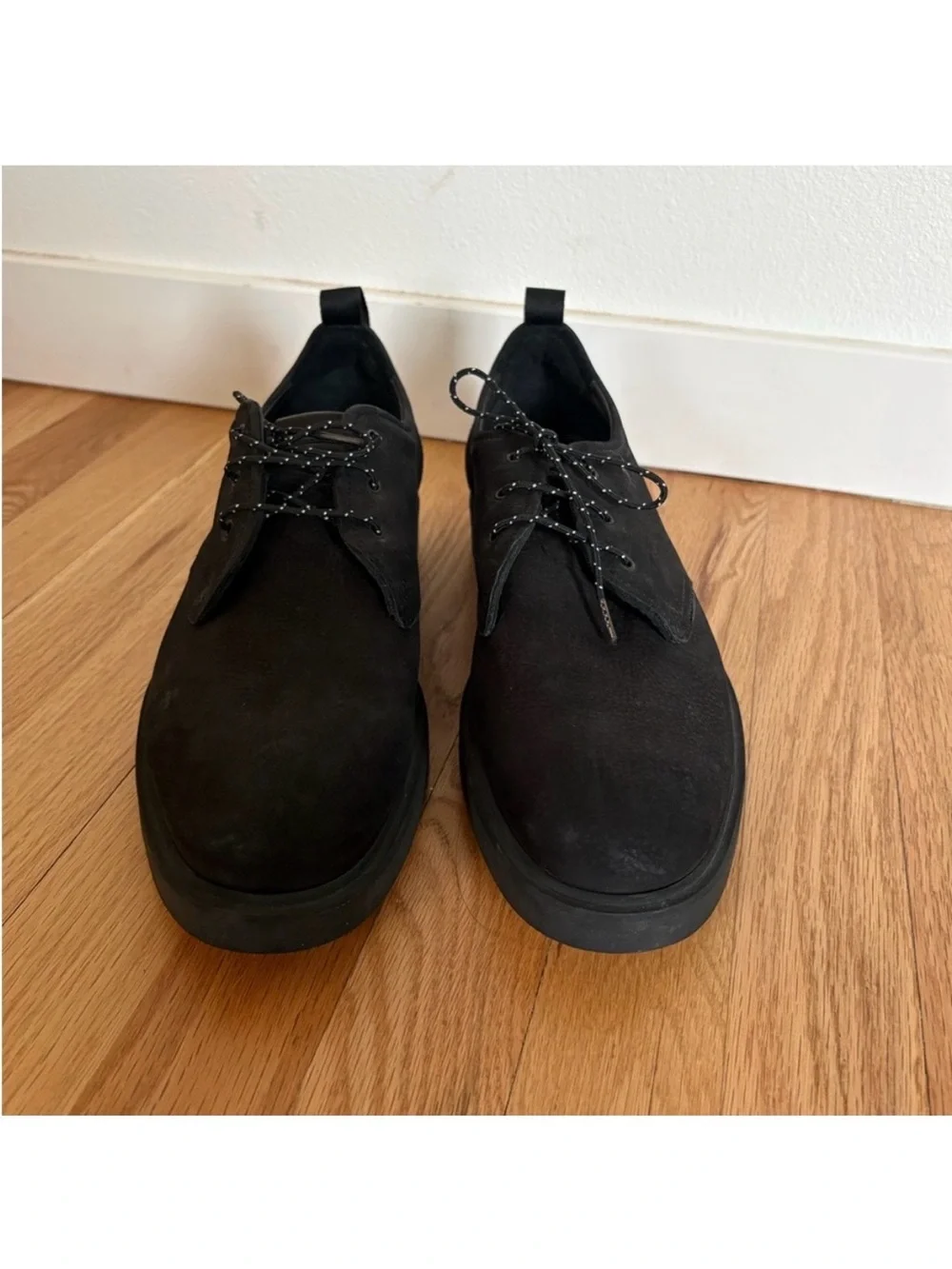Rag & Bone Elliott Men's Black Oxford Casual Lace-Up Suede Sneakers Size 44